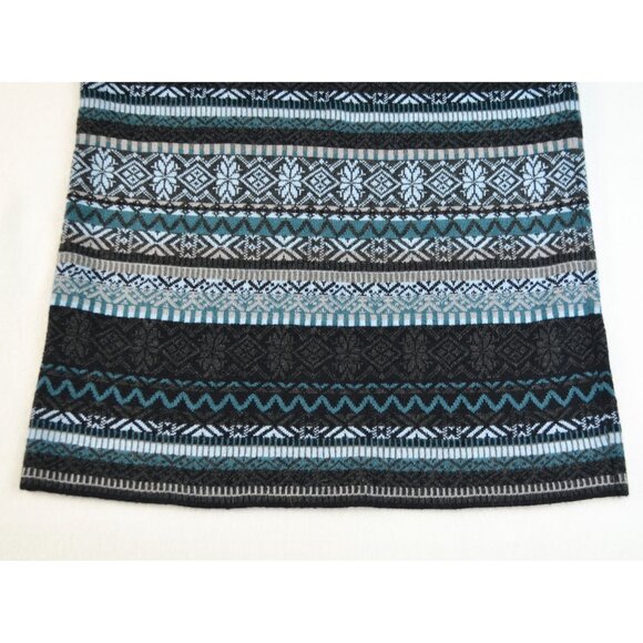 Icelandic Design Fair Isle Size Medium Women's Sweater Knit Skirt Wool Blend - Picture 7 of 9
